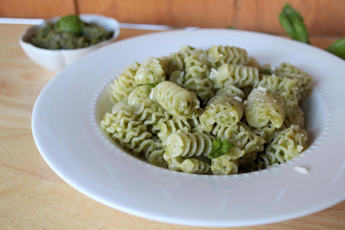 Homemade Pesto Pasta
