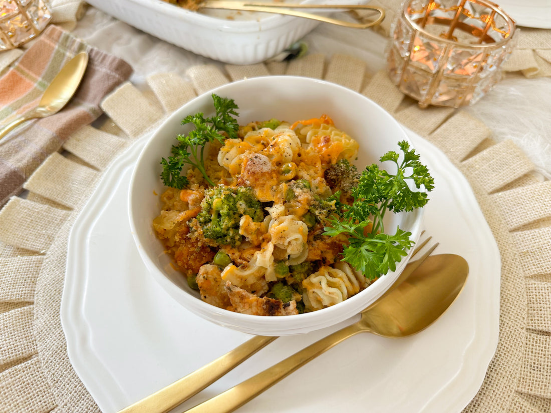 Smoky Chicken & Broccoli Au Gratin