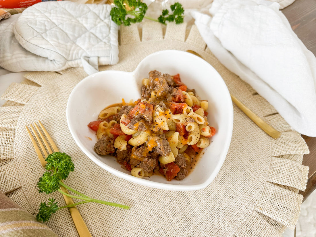 One-Pan Cheeseburger Helper