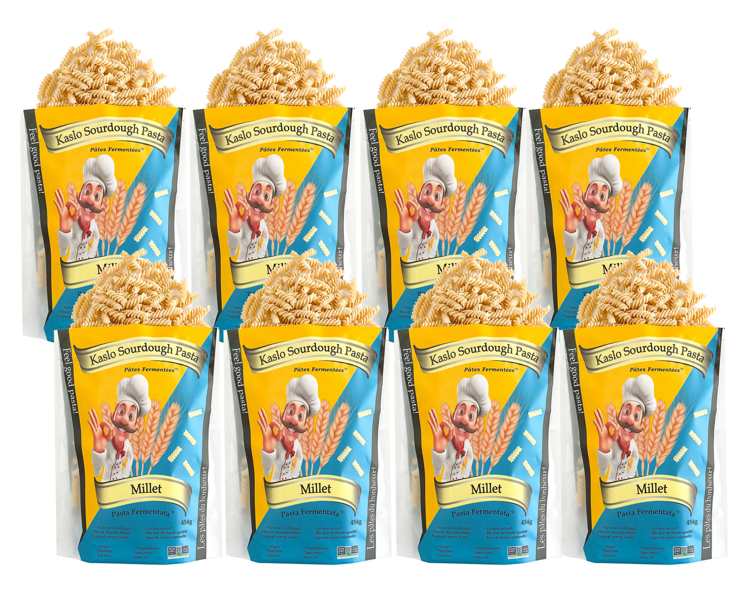 Millet Sourdough Fusilli