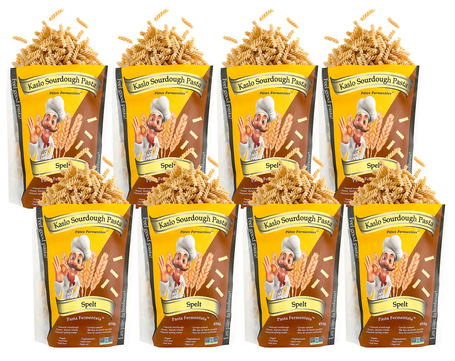 Spelt Sourdough Fusilli