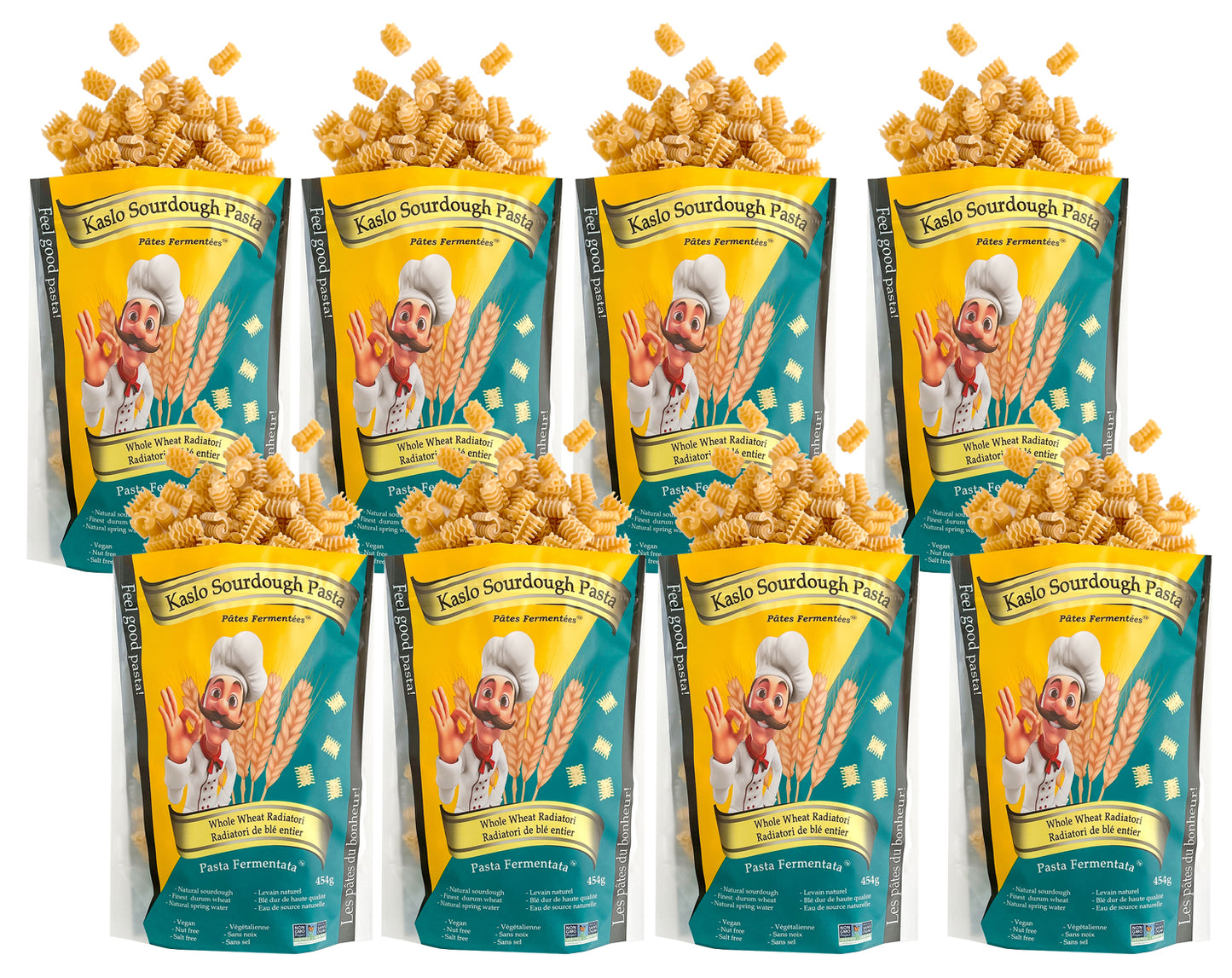 Whole Wheat Sourdough Radiatori