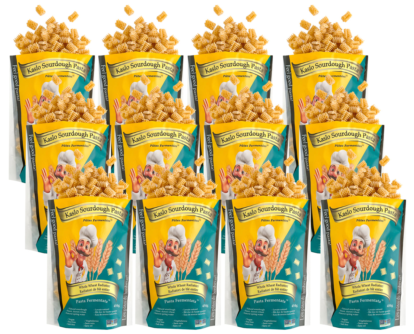 Whole Wheat Sourdough Radiatori